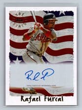 2025 Topps Archives 1995 Topps Cyberstats Autographs Rafael Furcal #95CA-RF