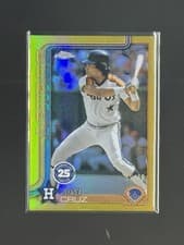 2025 Topps Chrome Numbers Live Forever Jose Cruz #NLF-2 card