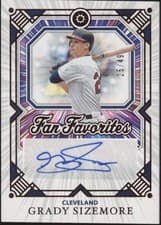 2025 Panini Boys of Summer Fan Favorite Signatures Grady Sizemore #2 card