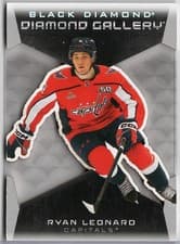 2025-26 Upper Deck Black Diamond Diamond Gallery Ryan Leonard #DG-RL card