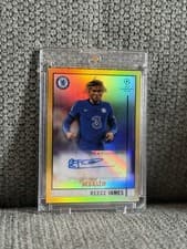 Reece James 2020 Topps Merlin Chrome UEFA Champions League Autographs card