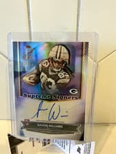 2025 Topps Signature Class Supreme Signers Savion Williams #SS-SW card