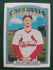 Nolan Arenado 2021 Topps Heritage card
