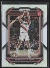 Shaedon Sharpe 2022 Panini Prizm card