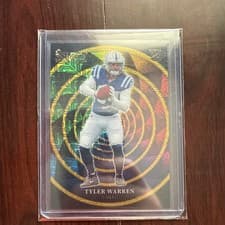 2025 Panini Select Color Wheel Tyler Warren #18 card