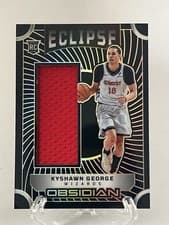 2024-25 Panini Obsidian Eclipse Materials Kyshawn George #EM-KGW card