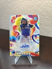 2025 Bowman Chrome Melt Mashers Autographs Adael Amador #MMA-AA card