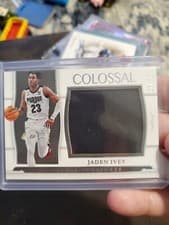 2022 Panini National Treasures Collegiate Jaden Ivey #5