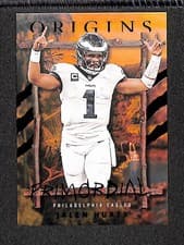 2025 Panini Origins Primordial Jalen Hurts #9 card