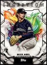 2025 Topps Inception Base Set Mick Abel #75 card