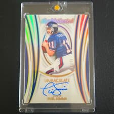 2024 Panini Immaculate Collection Sophisticated Signatures Phil Simms #8 card