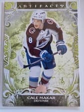 2024-25 Upper Deck Artifacts Base Set Cale Makar #148 card