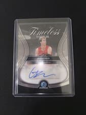 2025-26 Bowman Timeless Touch Signatures Gradey Dick #TTA-GD card
