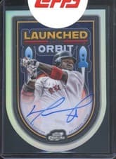 2025 Topps Cosmic Chrome Launched Into Orbit Autographs David Ortiz #LIOA-DO card