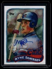 2025 Topps Shoebox Treasures Base Autographs Ryne Sandberg #73A card