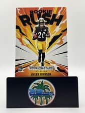 2025 Panini Rookies & Stars Rookie Rush Kaleb Johnson #7 card