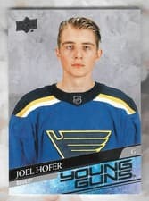 Joel Hofer 2020 Upper Deck Extended Series card