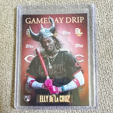 2024 Topps Big League Game Day Drip Elly De La Cruz #GD-1 card