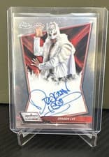 2026 Topps Chrome WWE Red Brand Autographs Dragon Lee #RBA-DRA card