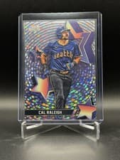 2025 Topps Cosmic Chrome StarFractor Cal Raleigh #SF-38 card