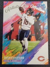 2025 Panini Rookies & Stars Artistry in Motion Caleb Williams #5 card