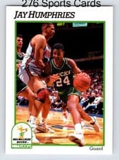 Jay Humphries 1991-92 Hoops Base Set card