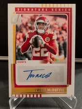 2025 Donruss Signature Series Trent McDuffie #SS-TME card