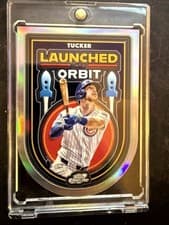 2025 Topps Cosmic Chrome Launched into Orbit Kyle Tucker #LIO-36 card