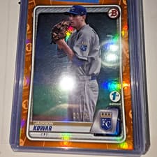 Jackson Kowar 2020 Bowman Draft 1st Edition card