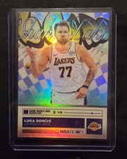 2025-26 NBA Hoops Boom Shaka Laka Luka Dončić #BO-3 card