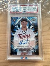 2025 Topps Chrome Sapphire Sapphire Selections Autographs Brooks Lee #SSA-BL card