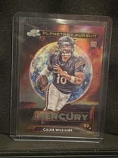 2024 Topps Chrome Cosmic Planetary Pursuit - Mercury Caleb Williams #PPM-CW card