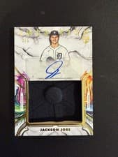 2025 Topps Inception Inception Autograph Jumbo Relic Hat Jackson Jobe #IAJH-JJ card