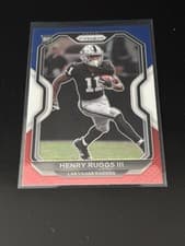 Henry Ruggs III 2020 Panini Prizm card