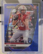 2025 Panini Prizm Draft Picks Base Set Will Howard #83 card