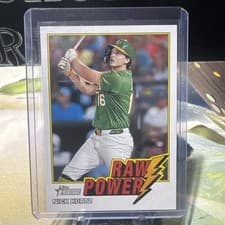 2026 Topps Heritage Raw Power Nick Kurtz #RP-NK card