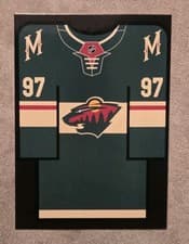 2024-25 Upper Deck Credentials Arena Giveaways - Jerseys Kirill Kaprizov #J-KK card