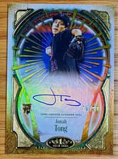 2026 Topps Tier One Tier One Xplosion Autographs Jonah Tong #T1XA-JT card