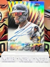 Ronald Acuna Jr. 2024 Finest Future So Bright Autographs card
