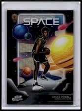 2025-26 Topps Cosmic Chrome Space Walk Drake Powell #SW-11 card