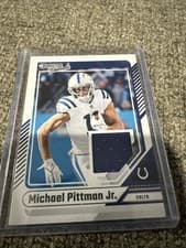 Michael Pittman Jr. 2024 Donruss Donruss Threads card