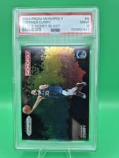 2024-25 Panini Prizm Monopoly Black Money Blast Stephen Curry #BMB-8 card