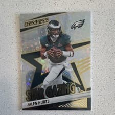 Jalen Hurts 2025 Panini Revolution Star Gazing card