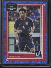 Tyler Adams 2025 Panini Donruss Road to FIFA card