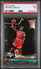 Michael Jordan 1992 Ultra card