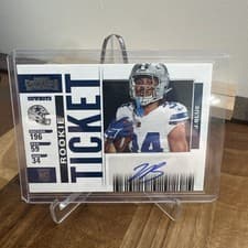 Jaydon Blue 2025 Panini Select Contenders Rookie Ticket card
