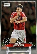 Joao Neves 2023 Topps Stadium Club Chrome UEFA card