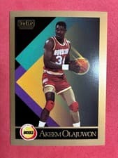 1990-91 SkyBox Base Set Akeem Olajuwon #110