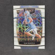 Sam Howell 2022 Panini Select Draft Picks card