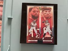 Mike Evans / Baker Mayfield 2024 Donruss Production Line card